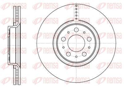 Brake Disc REMSA 6866.10