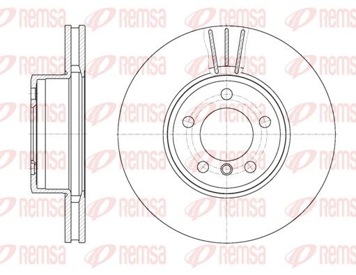 REMSA 6867.10 Brake Disc