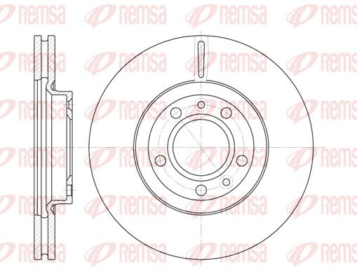 REMSA 6869.10 Brake Disc