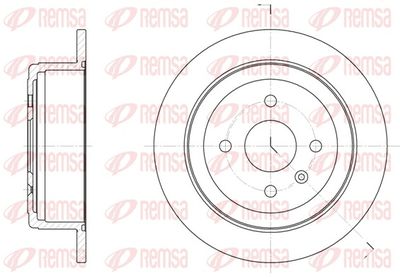 Brake Disc REMSA 6873.00