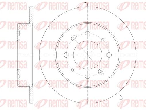REMSA 6874.00 Brake Disc