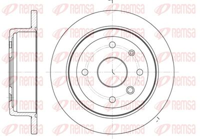 Brake Disc REMSA 6877.00