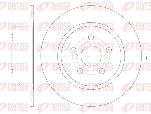 REMSA 6878.00 Brake Disc