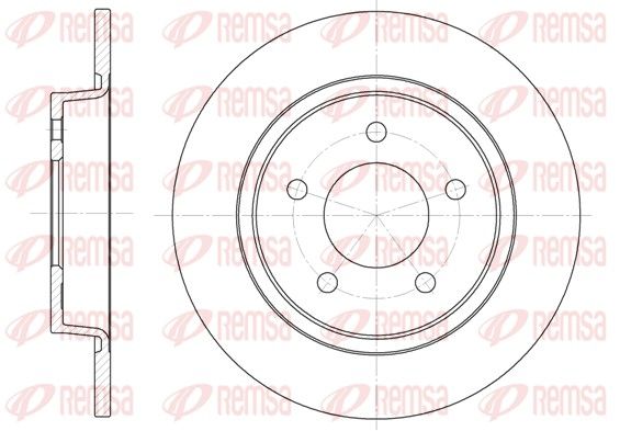 REMSA 6880.00 Brake Disc