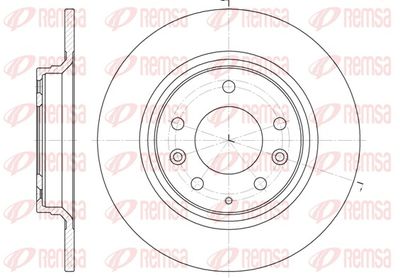 Brake Disc REMSA 6881.00
