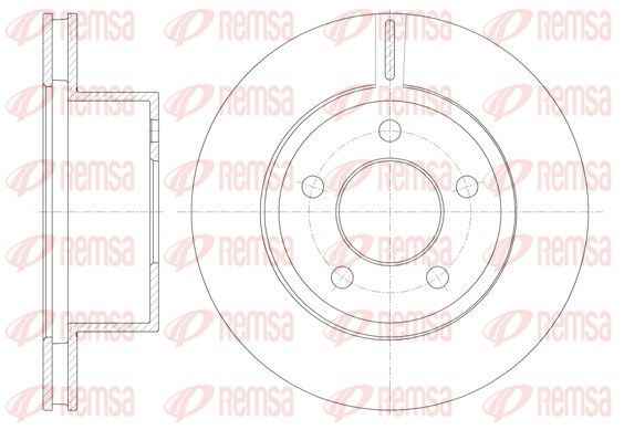 REMSA 6886.10 Brake Disc