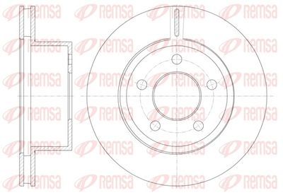 Brake Disc REMSA 6886.10
