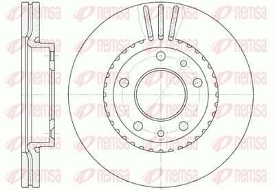 Brake Disc REMSA 6888.10