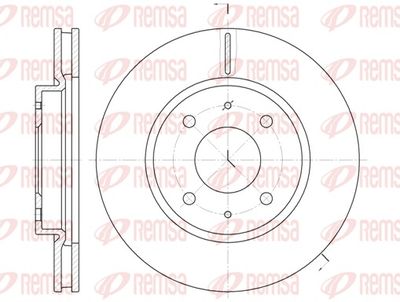 Brake Disc REMSA 6890.10