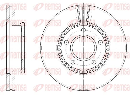 REMSA 6892.10 Brake Disc