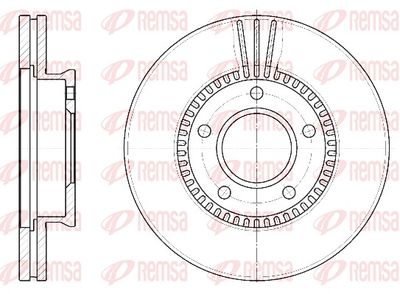 Brake Disc REMSA 6892.10