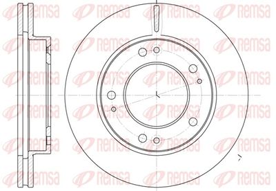 Brake Disc REMSA 6893.10
