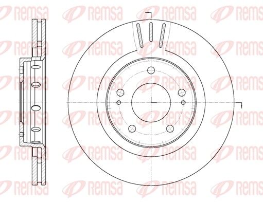 REMSA 6896.10 Brake Disc