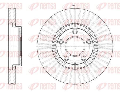 REMSA 6898.10 Brake Disc