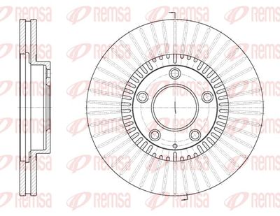 Brake Disc REMSA 6898.10