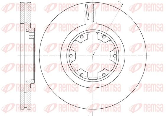 REMSA 6899.10 Brake Disc