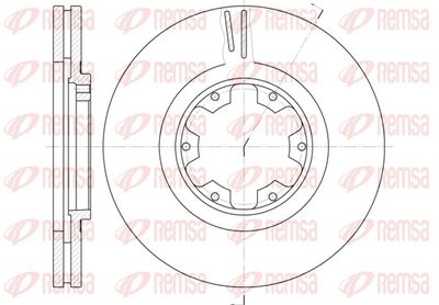 Brake Disc REMSA 6899.10