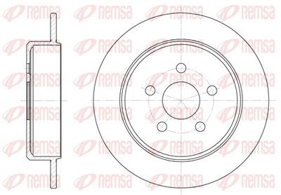 Brake Disc REMSA 6901.00