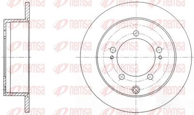 Brake Disc REMSA 6903.00
