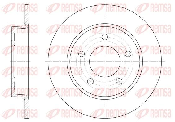 REMSA 6906.00 Brake Disc