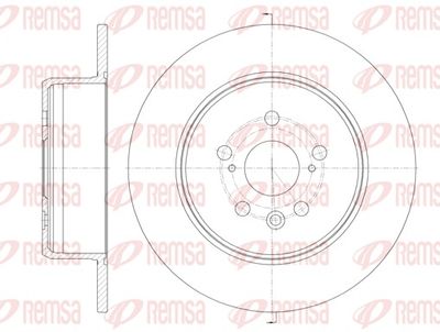 Brake Disc REMSA 6910.00