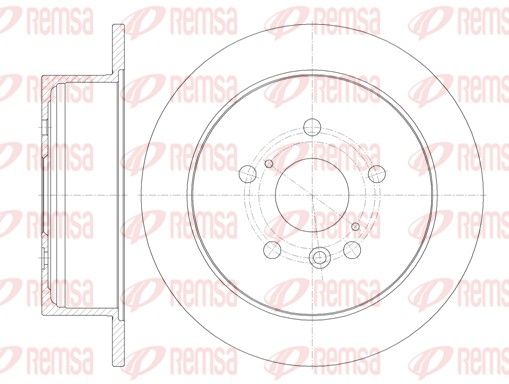 REMSA 6911.00 Brake Disc
