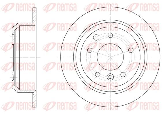 REMSA 6920.00 Brake Disc