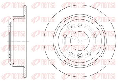 Brake Disc REMSA 6920.00