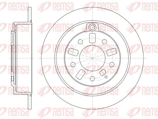 REMSA 6923.00 Brake Disc
