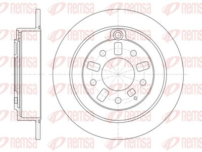 Brake Disc REMSA 6923.00