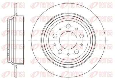 Brake Disc REMSA 6924.00