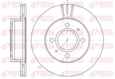 Brake Disc REMSA 6927.10