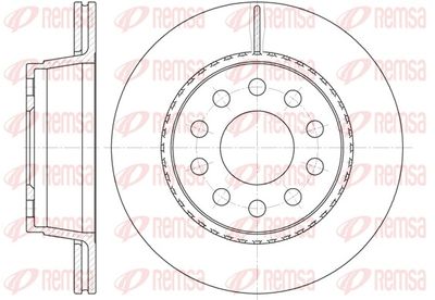 Brake Disc REMSA 6930.10