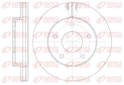 Brake Disc REMSA 6931.10