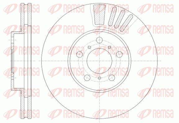 REMSA 6935.10 Brake Disc