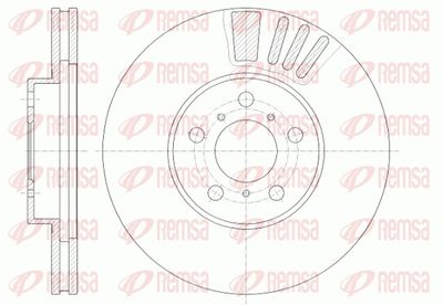 Brake Disc REMSA 6935.10