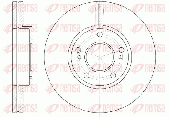 REMSA 6937.10 Brake Disc