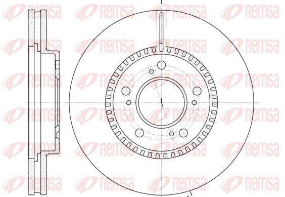 REMSA 6938.10 Brake Disc