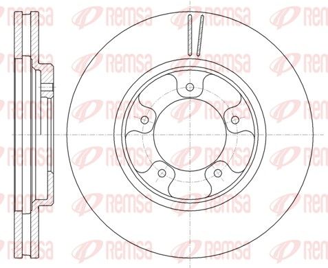 REMSA 6939.10 Brake Disc