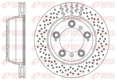 Brake Disc REMSA 6941.10
