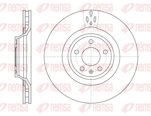 REMSA 6942.10 Brake Disc