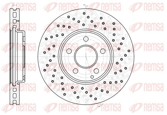 REMSA 6943.10 Brake Disc