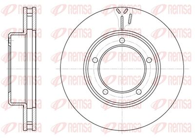 Brake Disc REMSA 6945.10