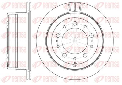 Brake Disc REMSA 6948.10