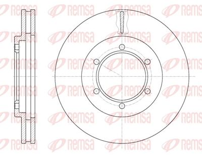 Brake Disc REMSA 6949.10