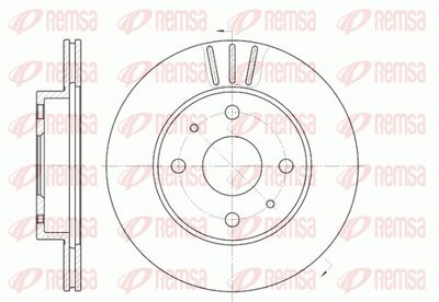 Brake Disc REMSA 6954.10