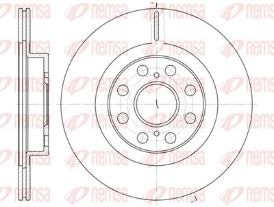 Brake Disc REMSA 6961.10