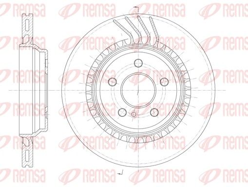 REMSA 6963.10 Brake Disc