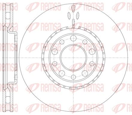 REMSA 6964.10 Brake Disc