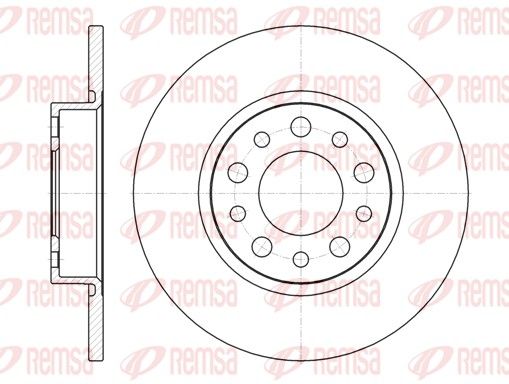 REMSA 6967.00 Brake Disc